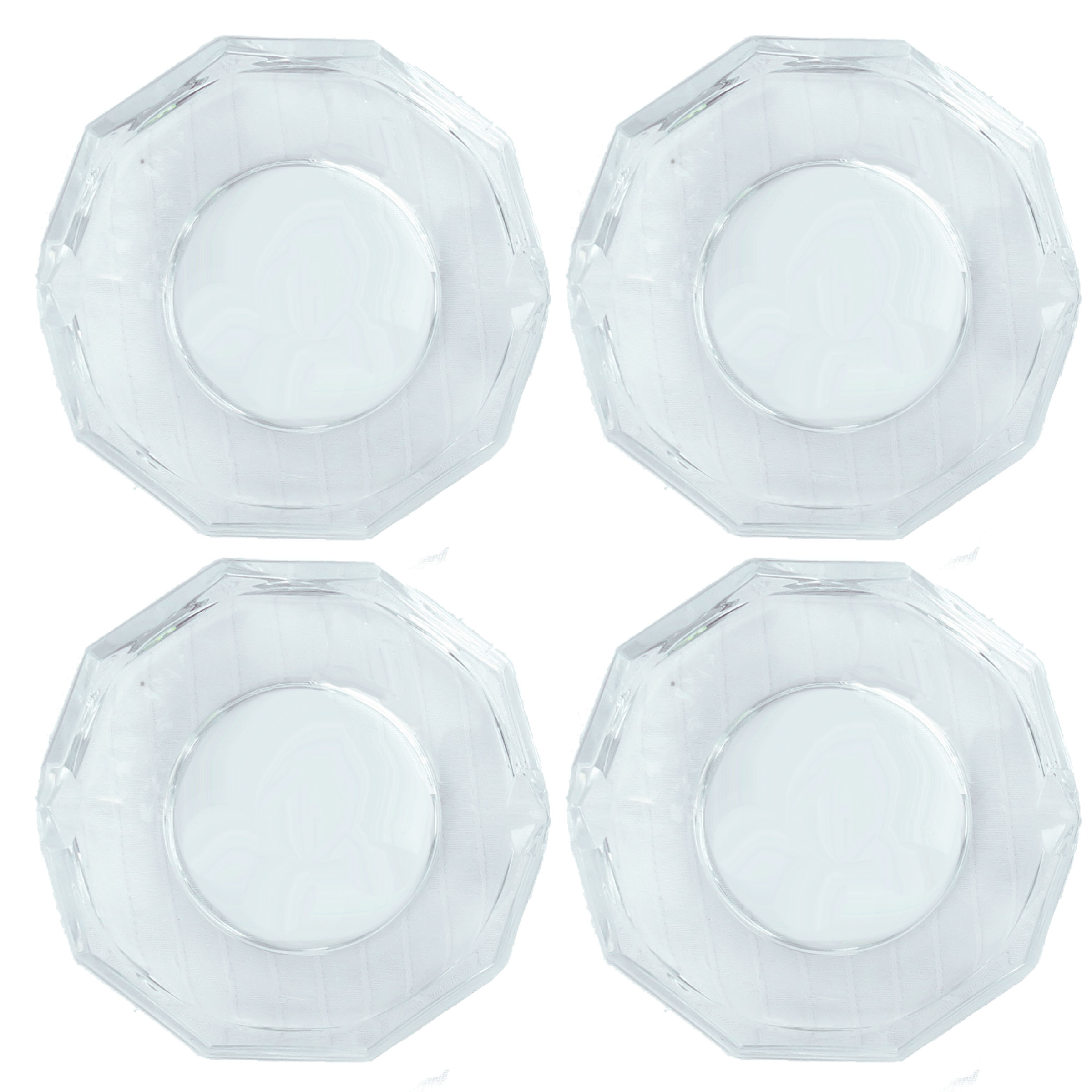 Val Saint Lambert Ashtrays S/4 Val Saint Lambert Ashtrays S/4~P77755071