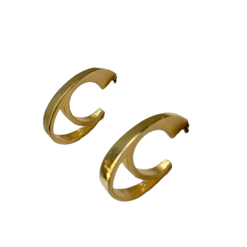Givenchy Modernist Gold Earrings