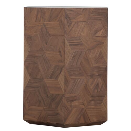 Santiago Side Table, Walnut
