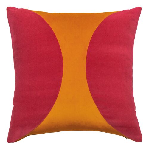Liv 22x22 Color Block Pillow
