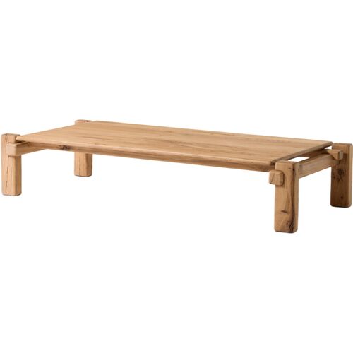 Louise Large Coffee Table, Natural Reclaimed French Oak