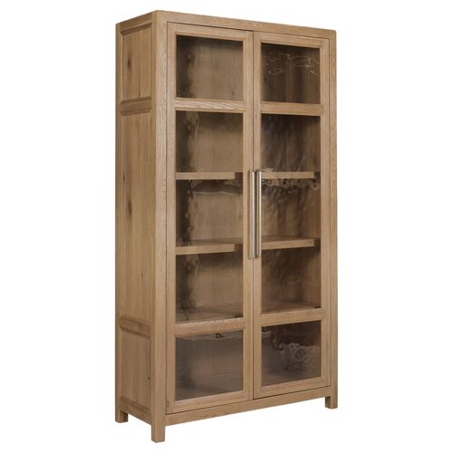 Driftwood Tall Display Cabinet Driftwood Tall Display Cabinet