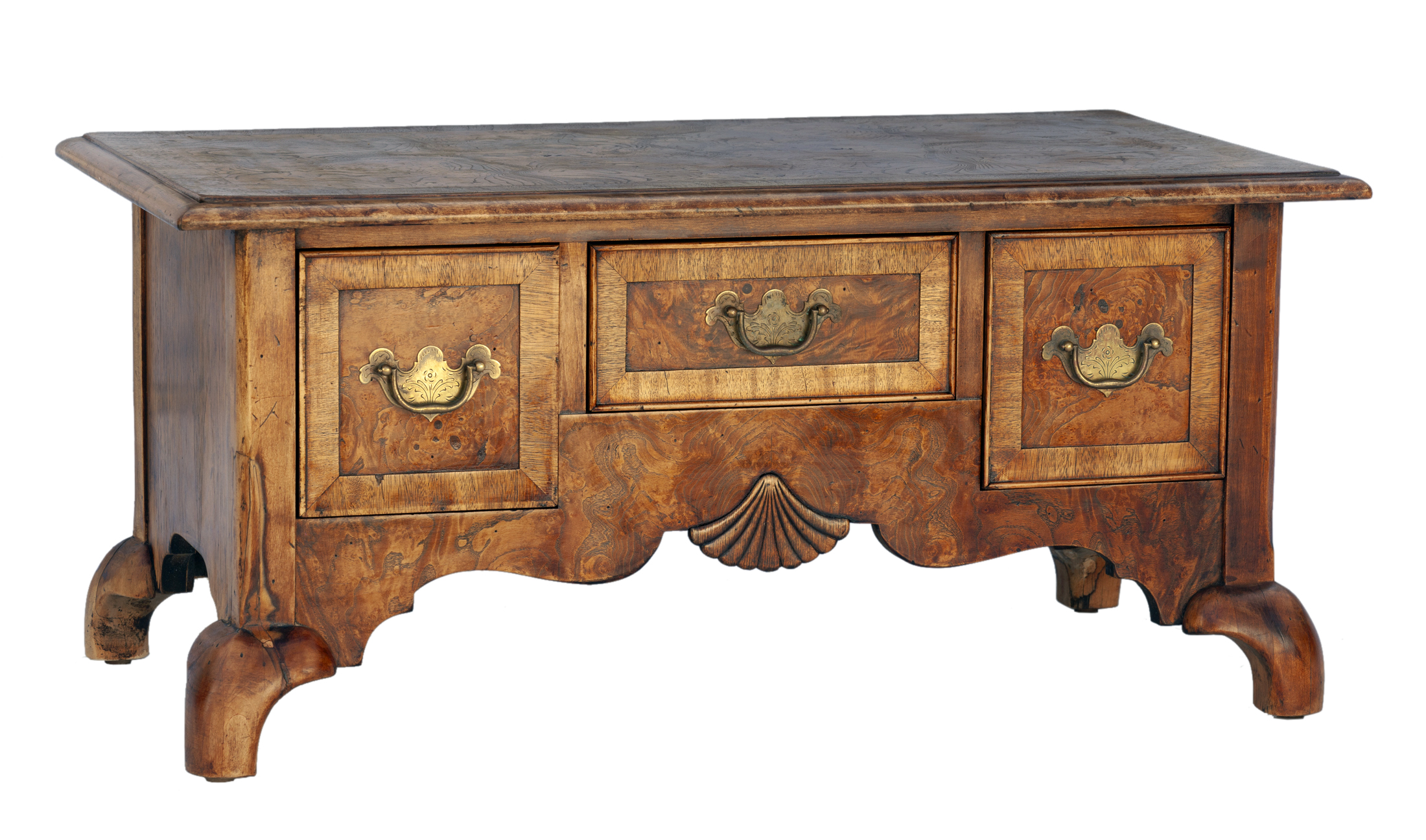 Hekman Burlwood Cabinet/Three Drawers~P77684317