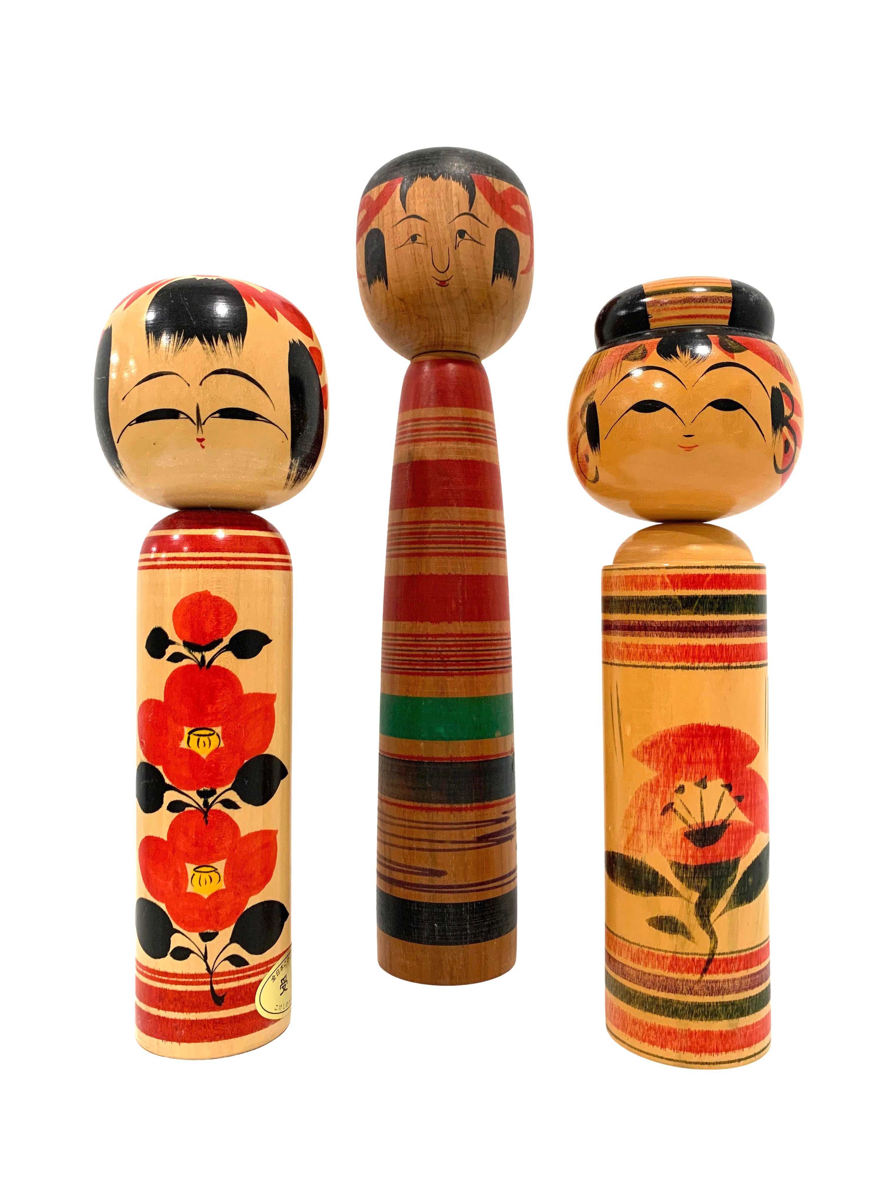 Japanese Kokeshi Dolls, S/3~P77643918