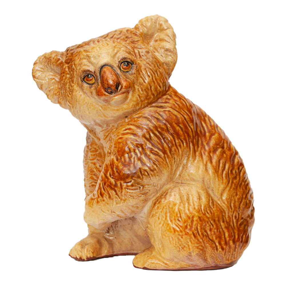 Large Italian Majolica Koala Figurine~P77595064