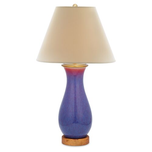 Dawn Table Lamp, Flambe Purple Glaze~P77641362