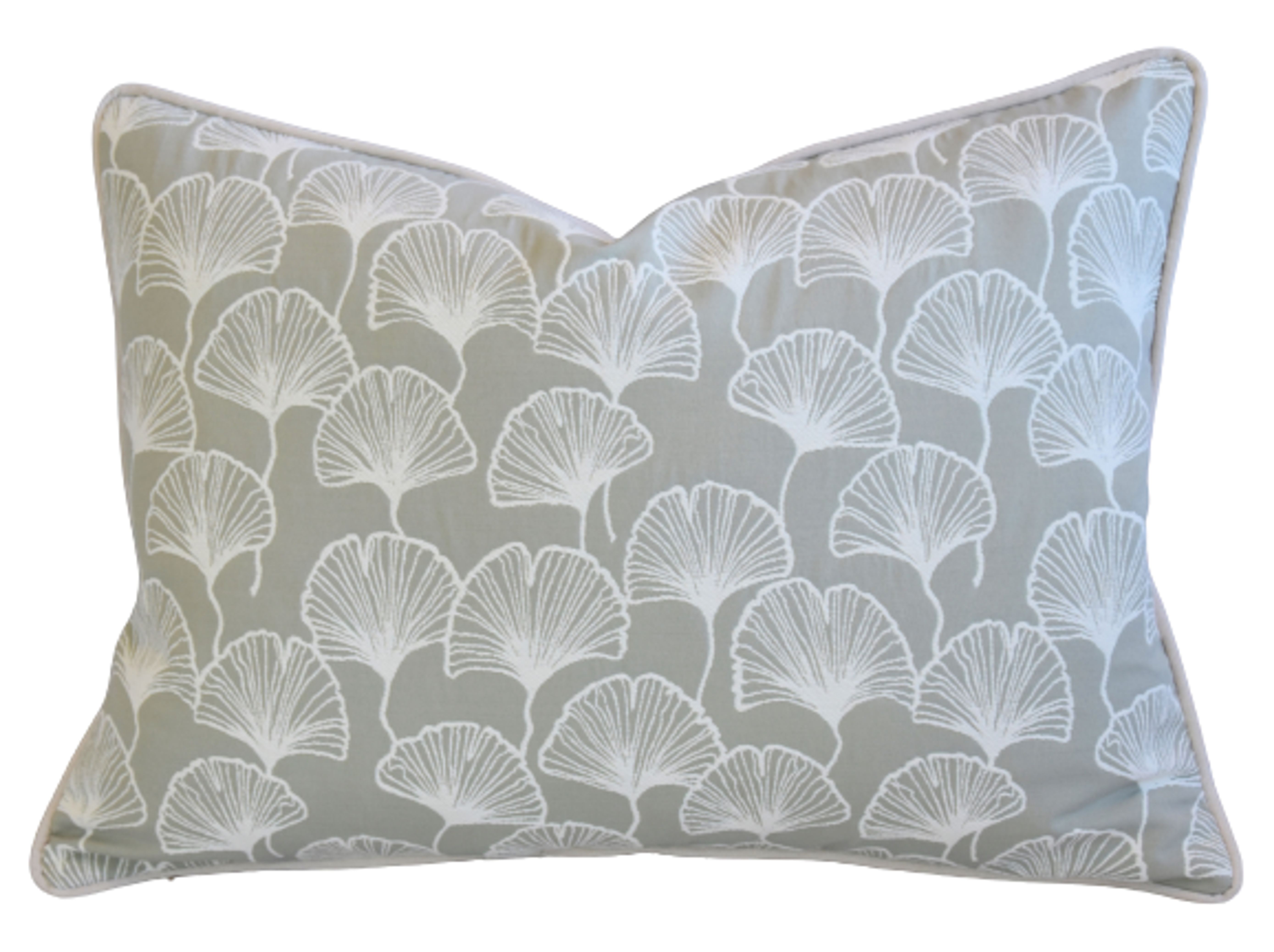 Fabricut Isetta Fan Ginkgo Leaves Pillow~P77644162