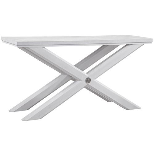 Cairo Console Table, White