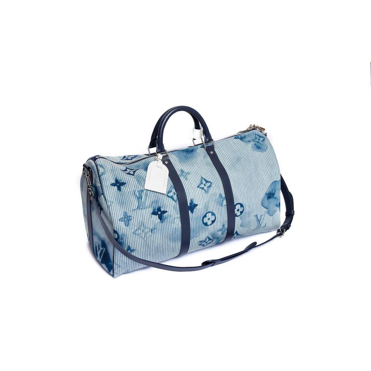Louis Vuitton Bag Keepall Bandouliere 45 Escale Blue | 3D model