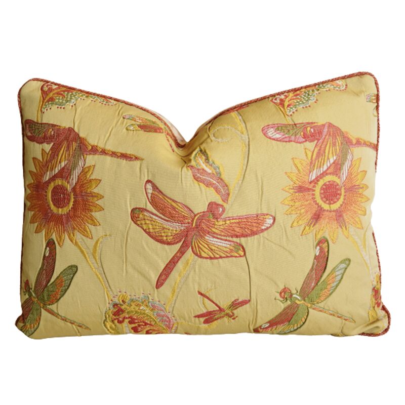 Old World Weavers Dragonfly Pillow
