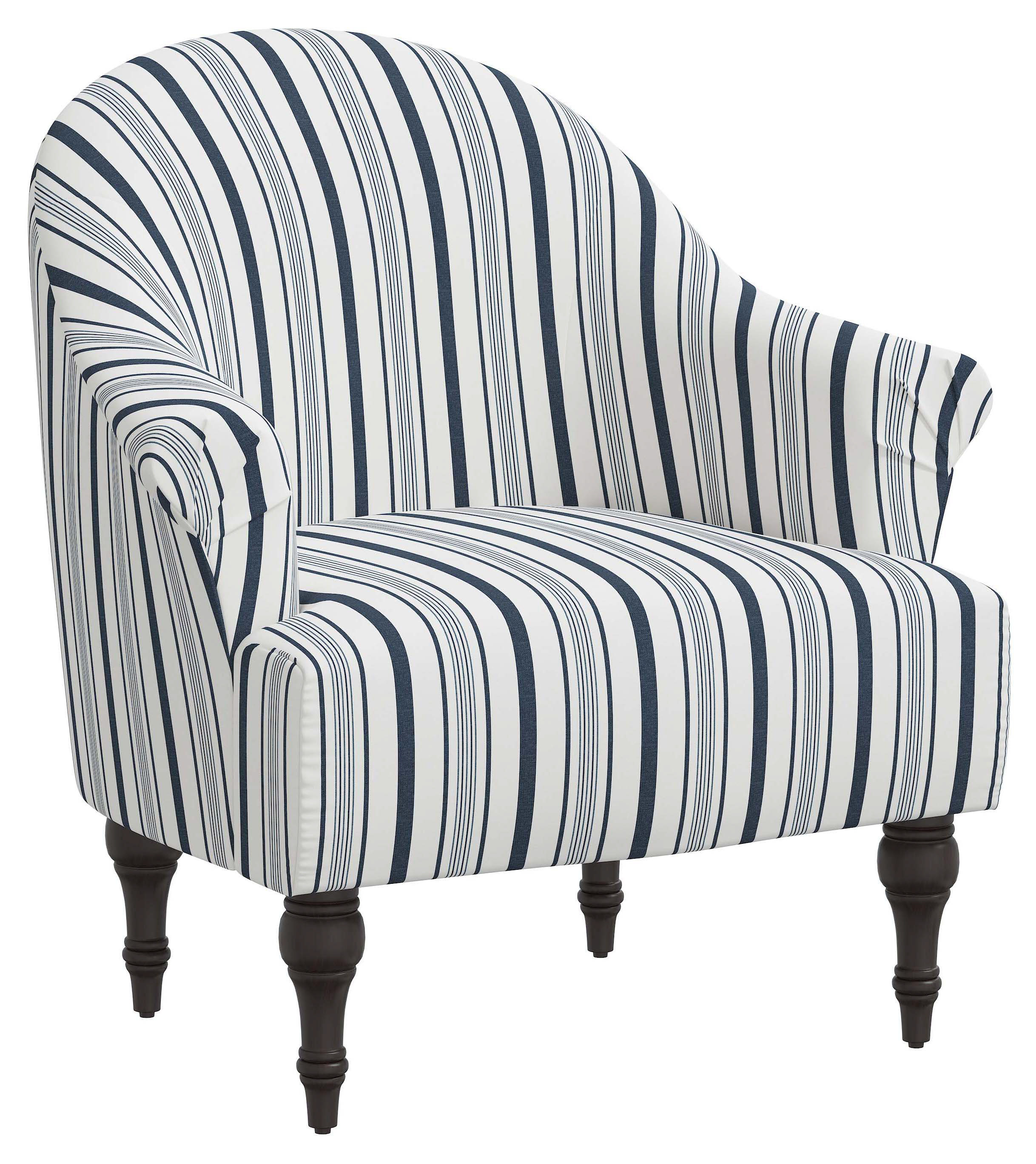Charlotte Luli Stripe Accent Chair One Kings Lane