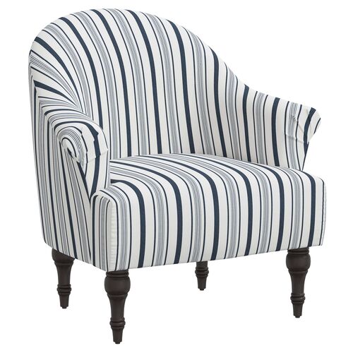 Charlotte Luli Stripe Accent Chair~P77654887