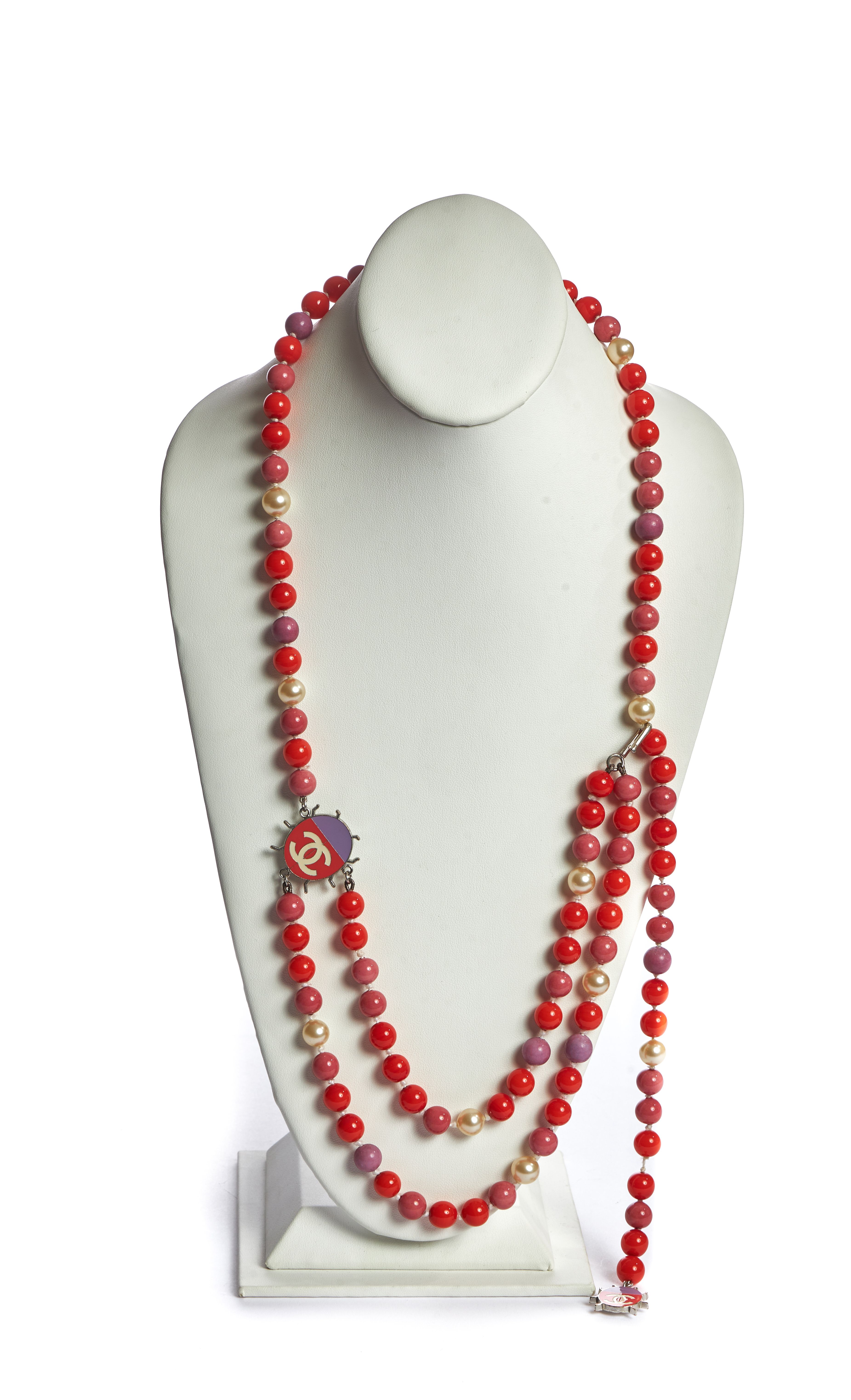 Chanel Ladybug Gripoix Necklace/Belt~P77606821