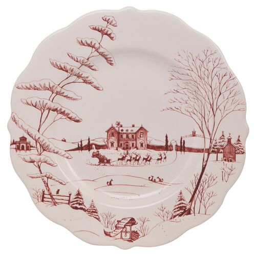Country Estate Winter Dinner Plate~P77320267