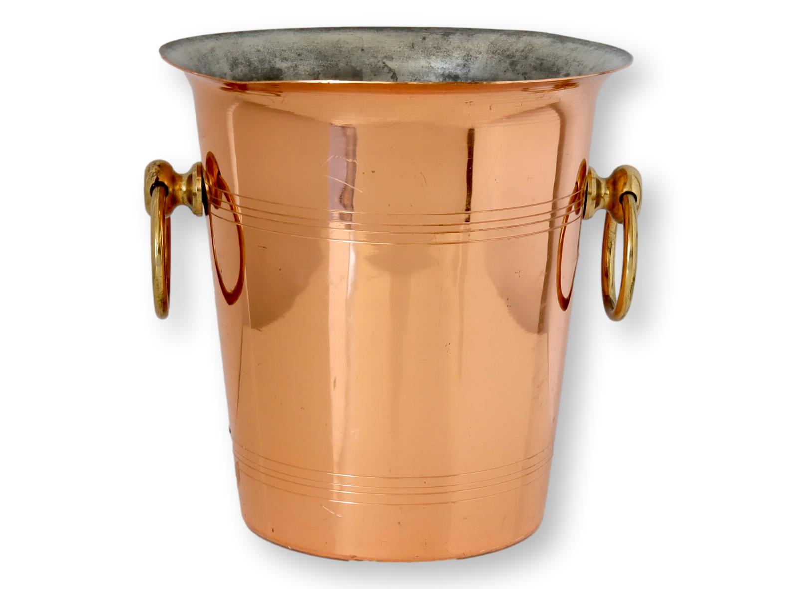 French Bistro Copper Champagne Bucket~P77270582