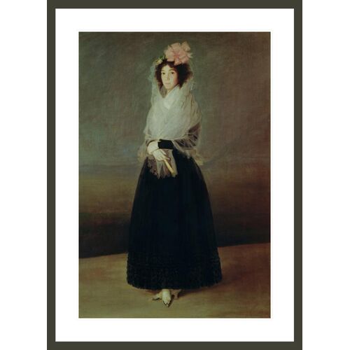 Portrait of the Countess of Carpio by Francisco de Goya Print