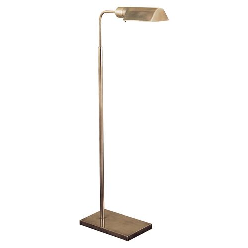 Studio Adjustable Floor Lamp, Antique Nickel~P77113693