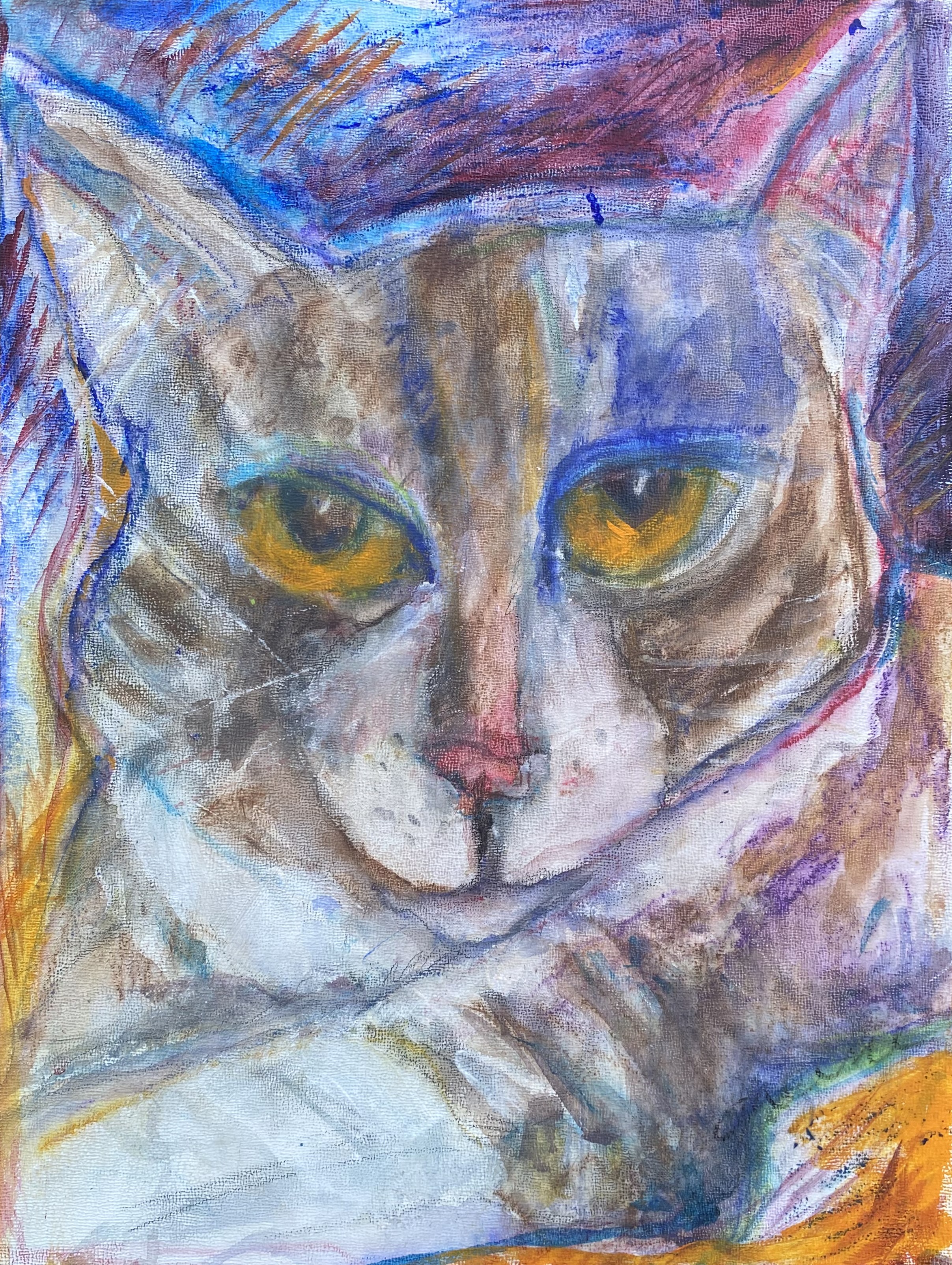 'Tabby Cat' by Gretchen Greene~P77669811