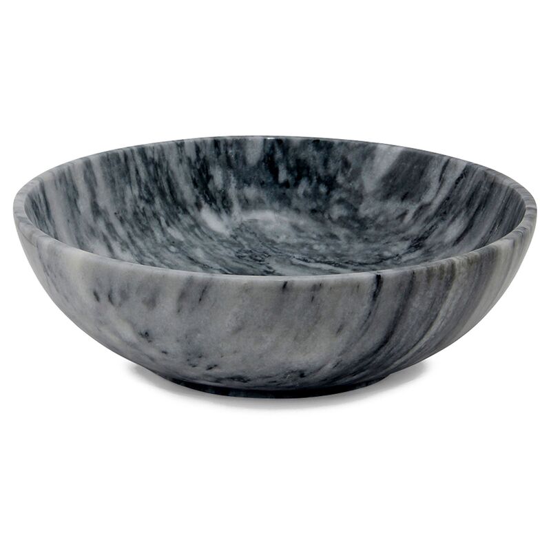 Dalvin Decorative Bowl, Cloud Gray