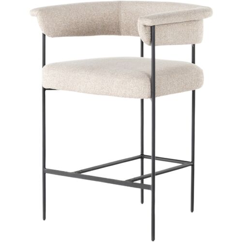 Tate Counter Stool, Light Camel