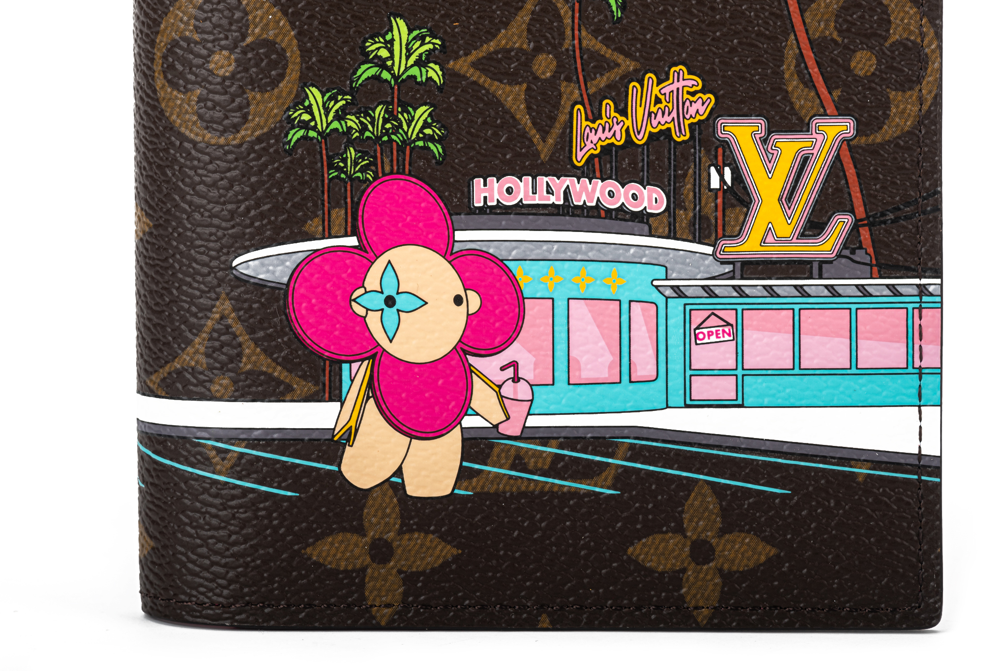 Louis Vuitton Passport Cover Vivienne Holiday Monogram Canvas/Pink in  Coated Canvas with Gold-tone - US