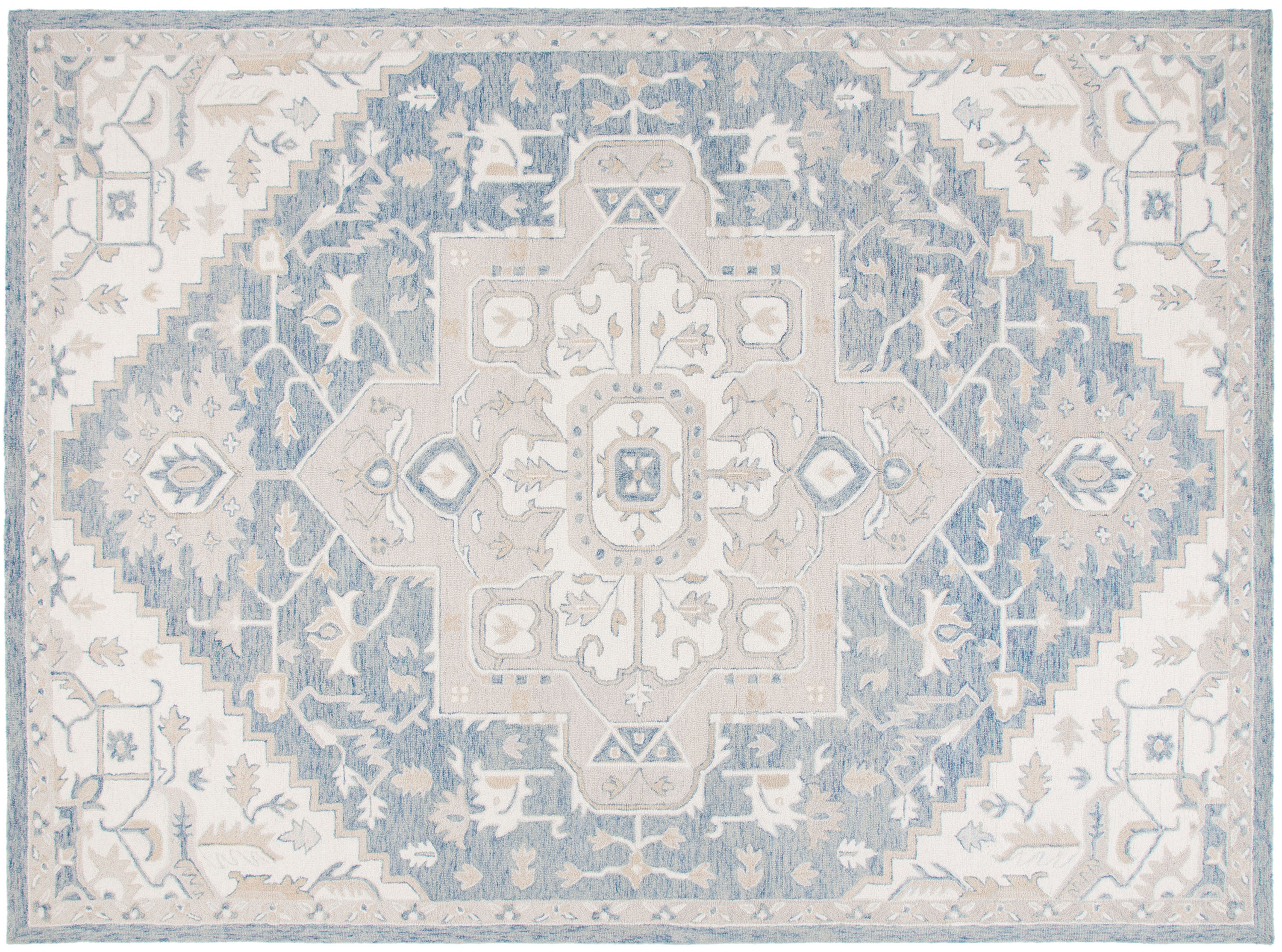 Lauren Ralph Lauren, Percy Rug, Blue/Ivory | One Kings Lane