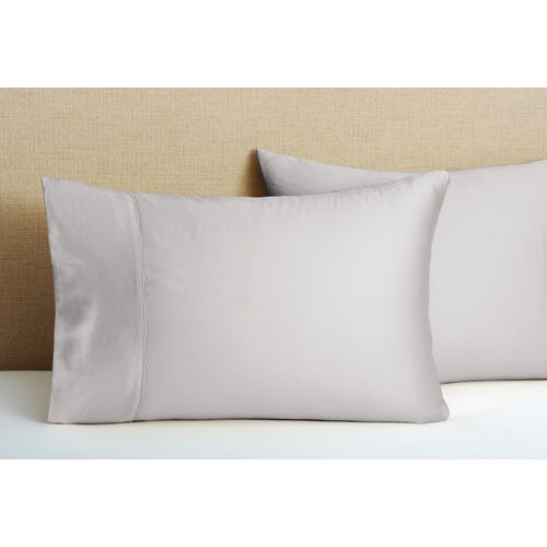 S/2 Hem Stitch Pillowcases, Dove~P75683437