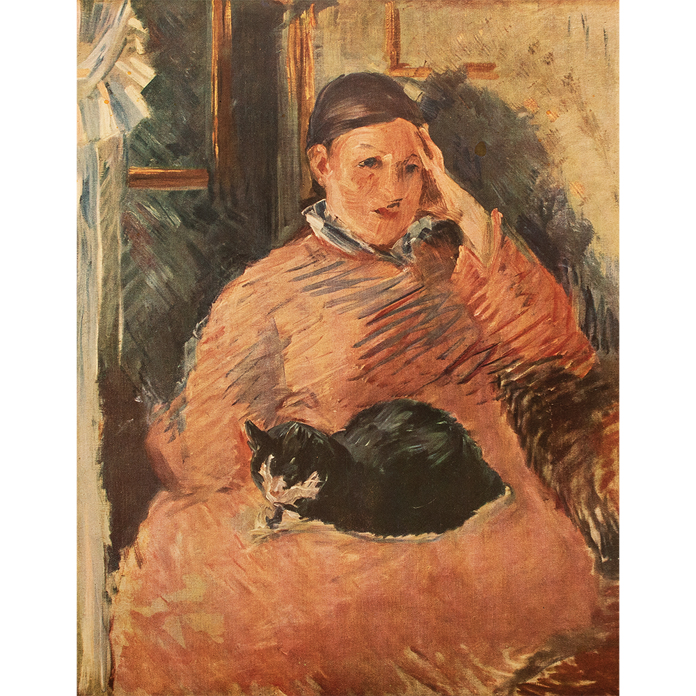 1949 Edouard Manet, Woman with a Cat~P77630538