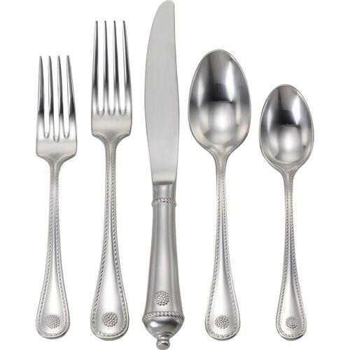 5-Pc Berry & Thread Place Setting, Silver~P77320284