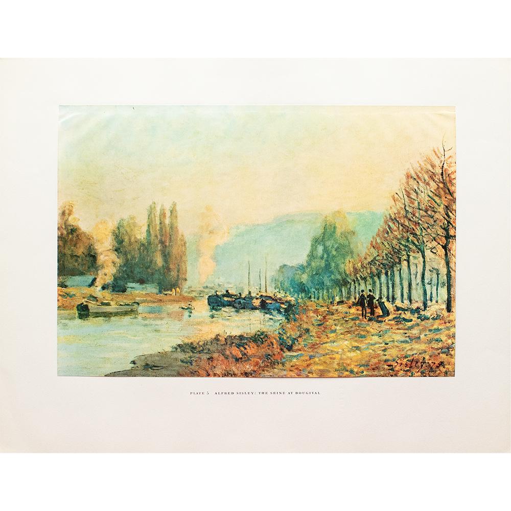 1950s A. Sisley, The Seine at Bougival~P77665191