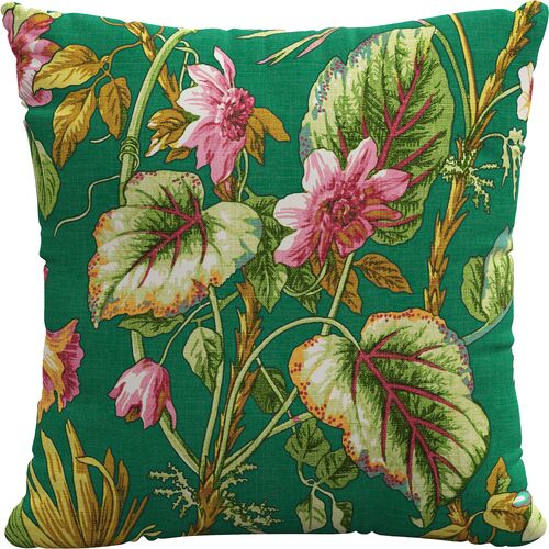Tropical Flora 20x20 Pillow~P111116396