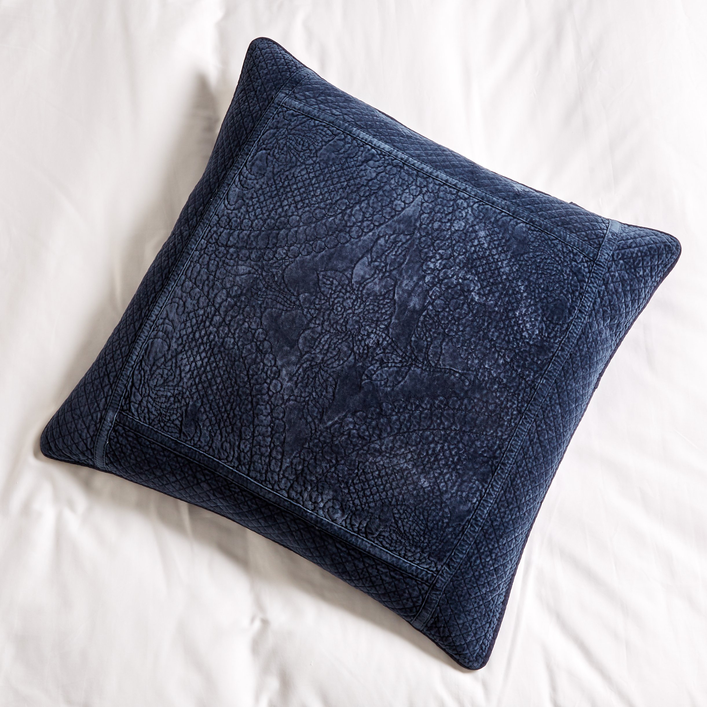 Pom Pom at Home Logan Big Pillow - Navy – Meadow Blu