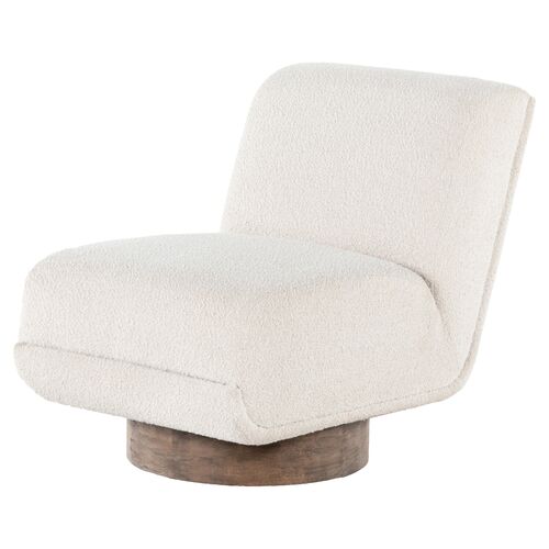 Marshall Boucl Swivel Chair, Knoll Natural~P77629772