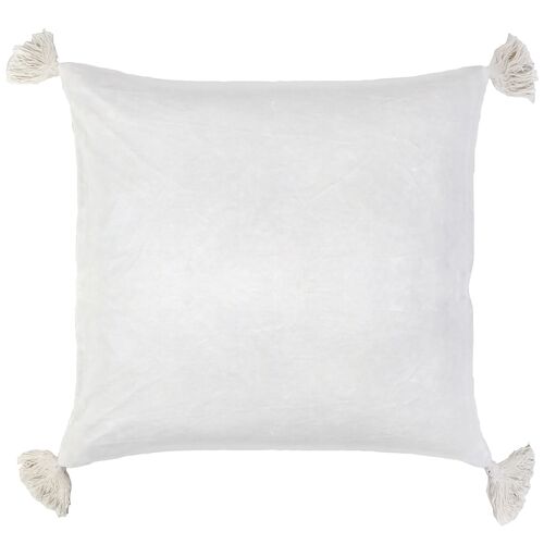 Bianca 20x20 Pillow, White