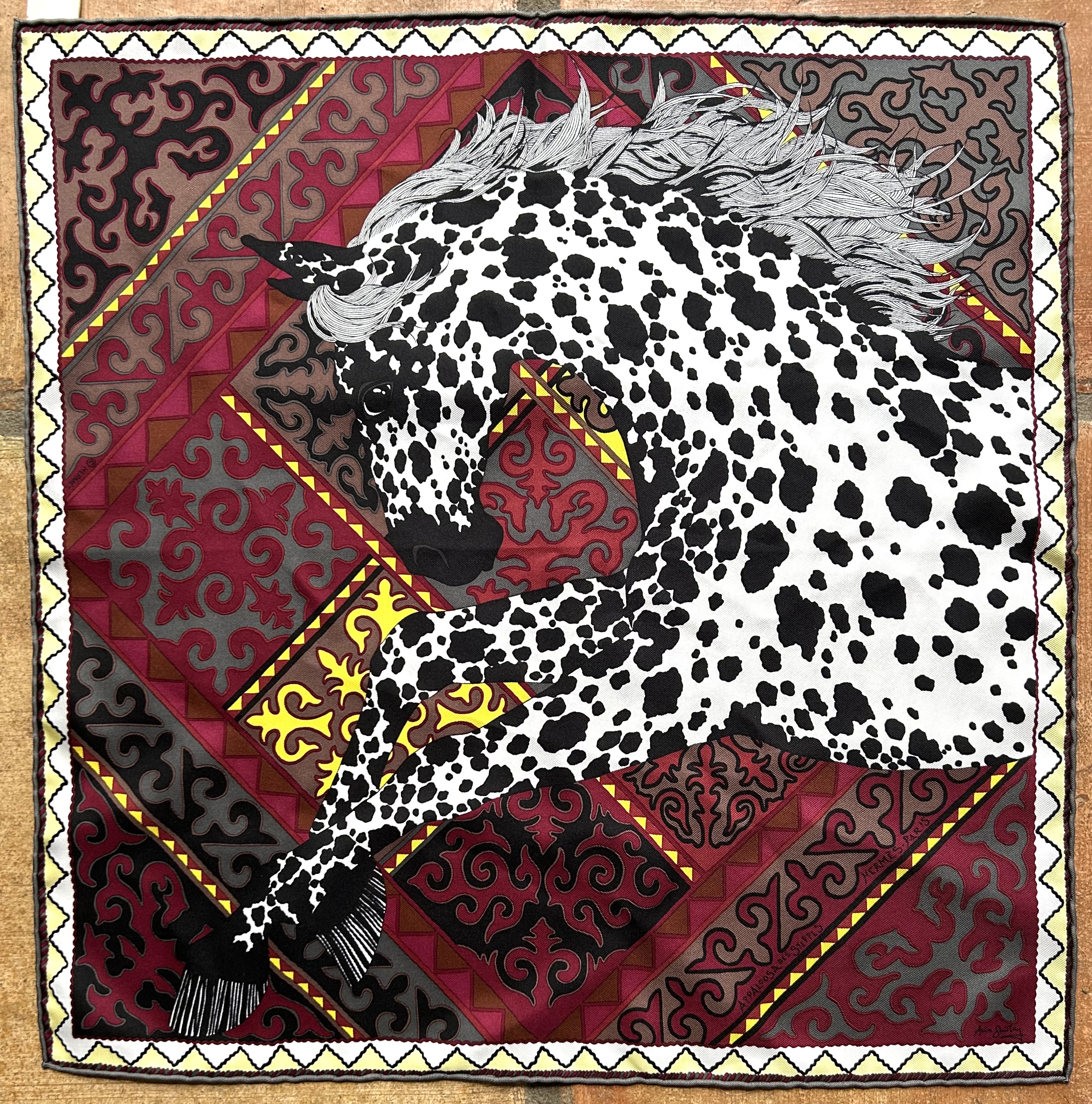 Hermes Appaloosa des Steppes Scarf