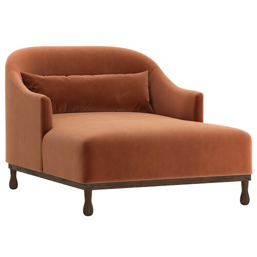 Gavin Velvet Chaise Gavin Velvet Chaise
