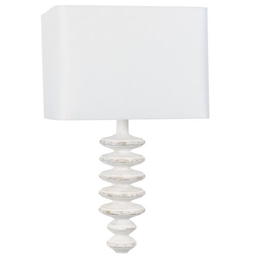 Fishbone Sconce, White