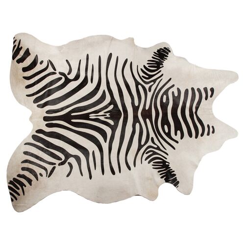 Sahara Hide, White/Black