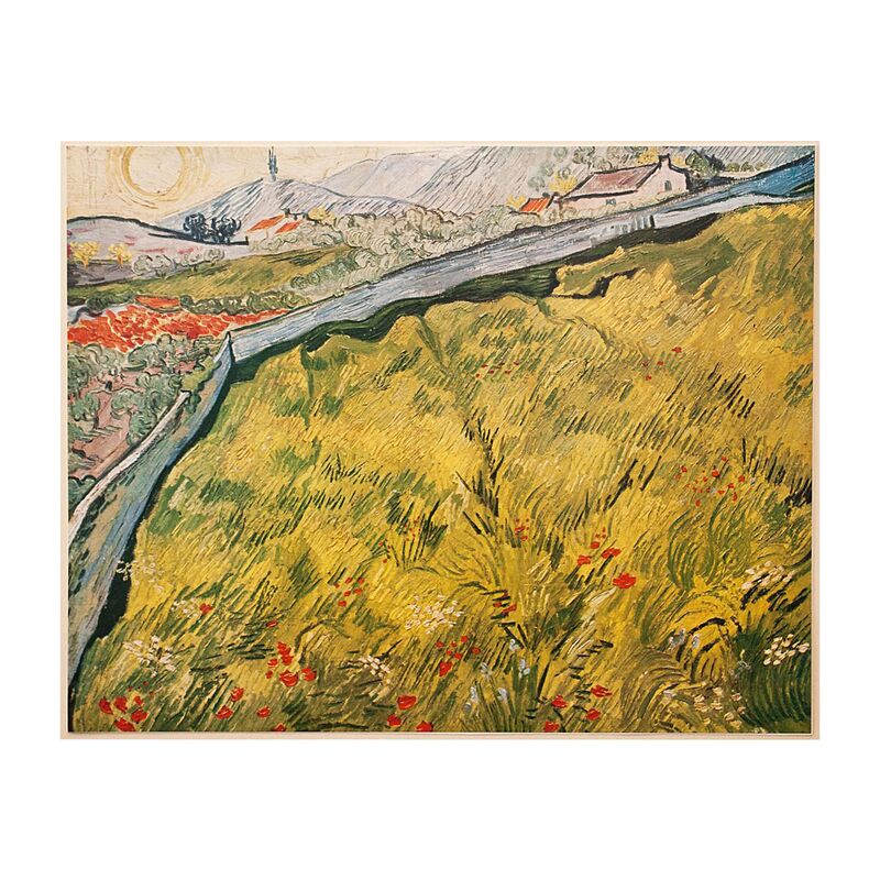 1950s Van Gogh, Wheat Field