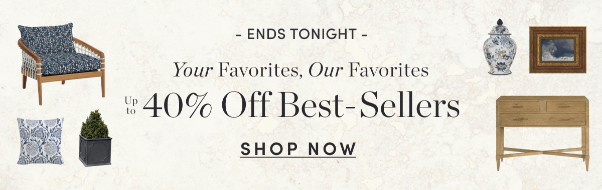 Up to 40 Percent Off Best Sellers