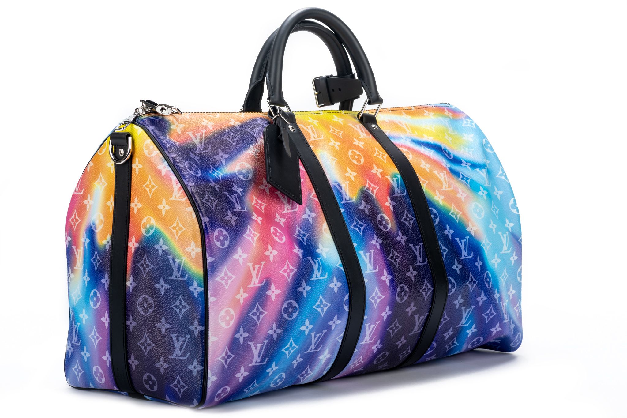 Louis Vuitton Keepall Bandouliere Bag Limited Edition Monogram Sunset  Canvas XS Multicolor 2299571
