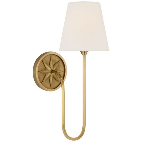 Polaris 17" Curved Sconce