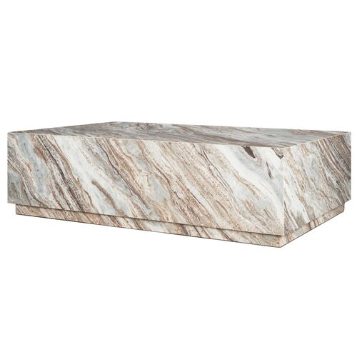 Harvie Solid Marble Coffee Table Harvie Solid Marble Coffee Table