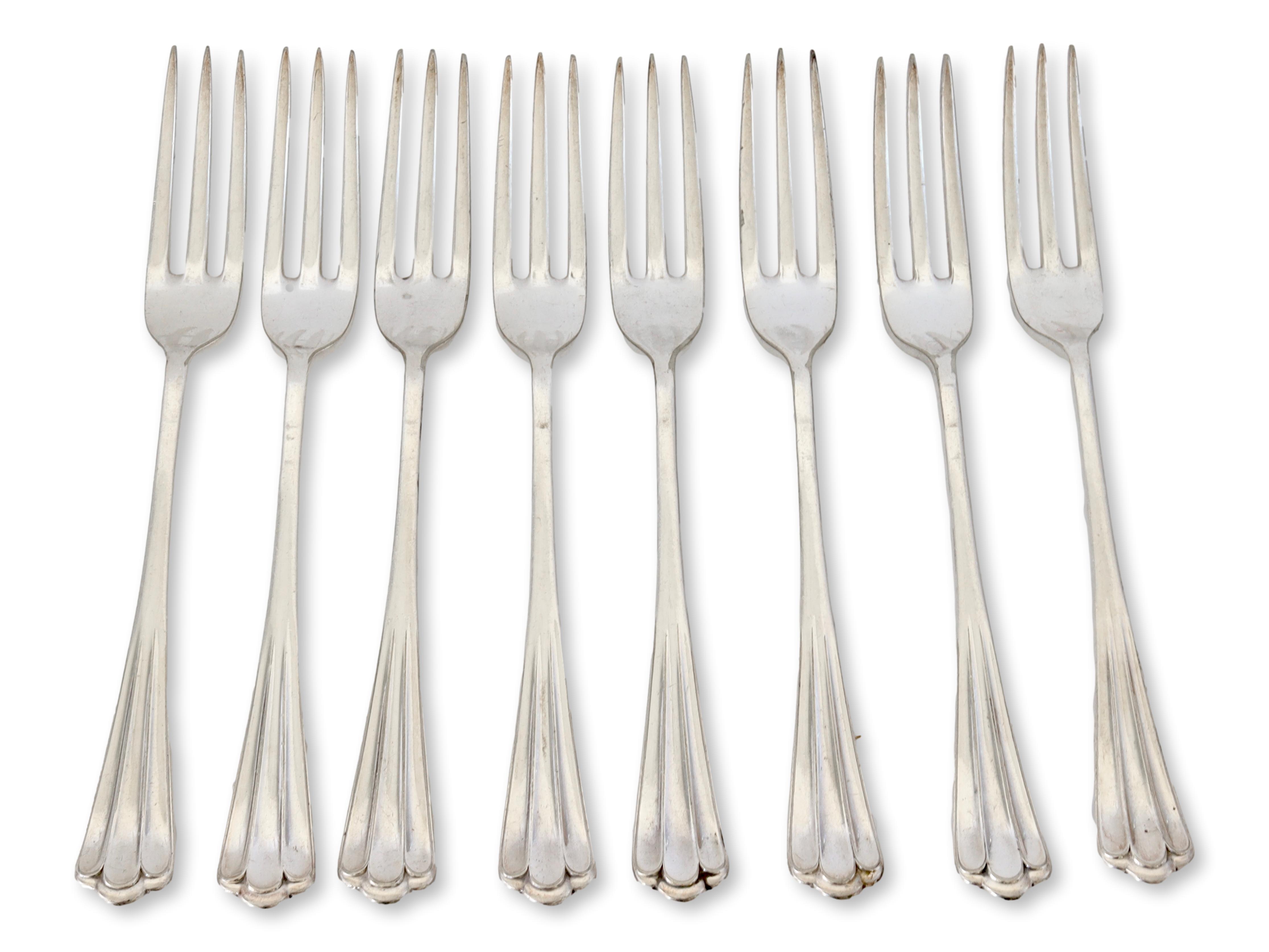 Elkington Monogram "F" Dinner Forks S/8~P77672447