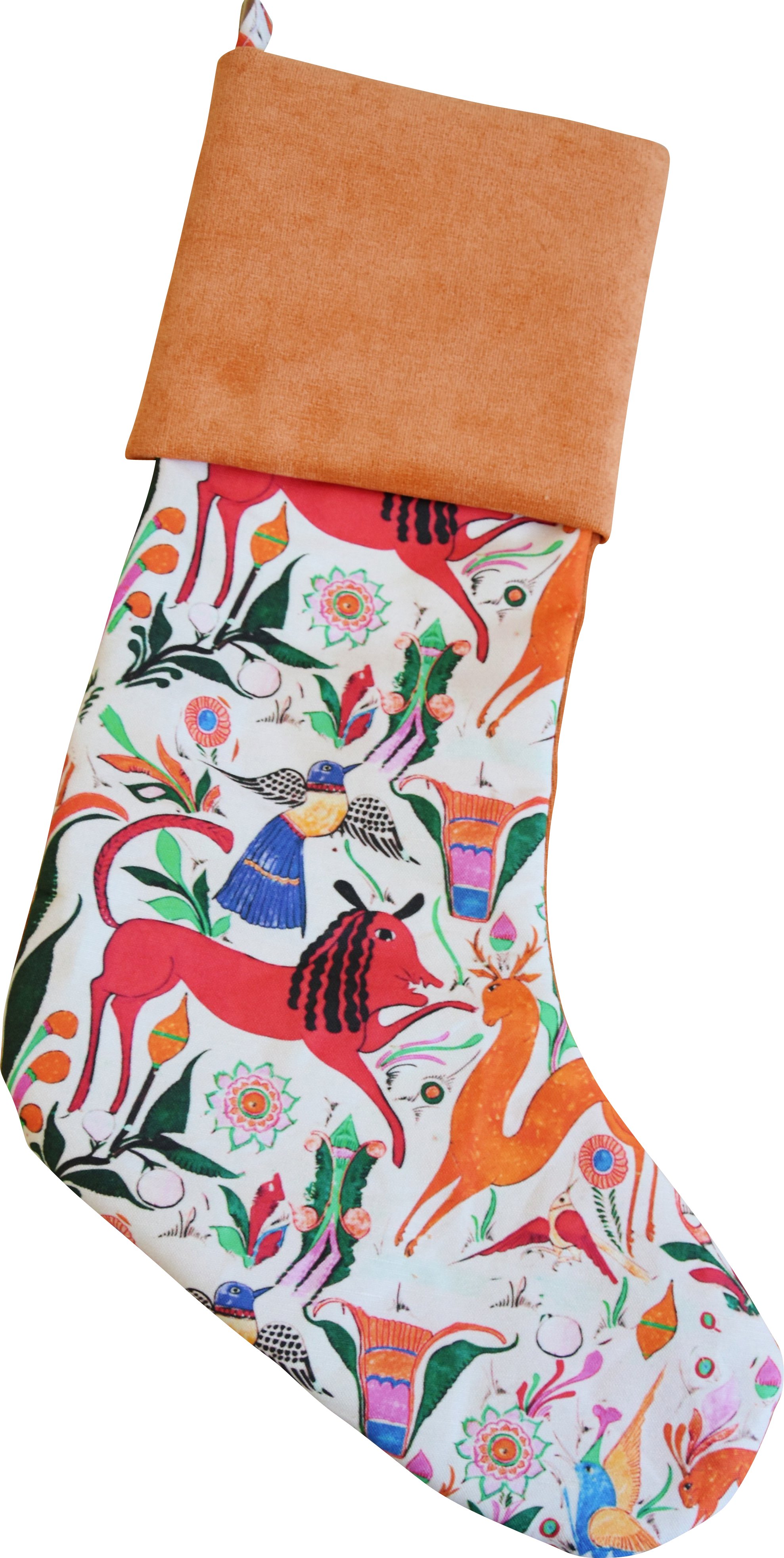 Otomi Animal Christmas Stocking~P77558811