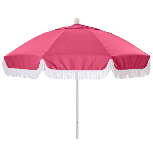 Elle Round Patio Umbrella, Hot Pink~P77524355