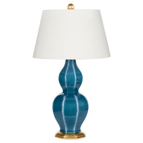Azzuro Table Lamp, Blue~P77574550