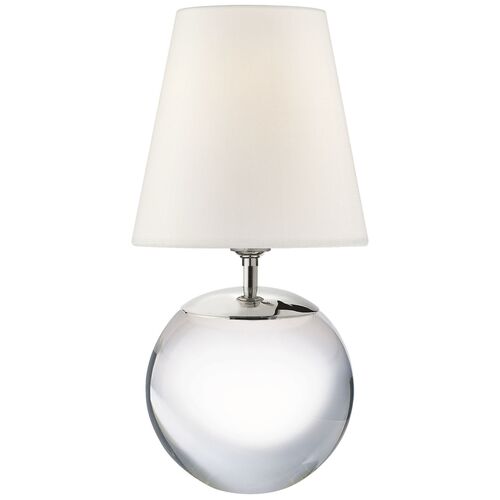 Terri Large Round Table Lamp, Crystal Terri Large Round Table Lamp, Crystal