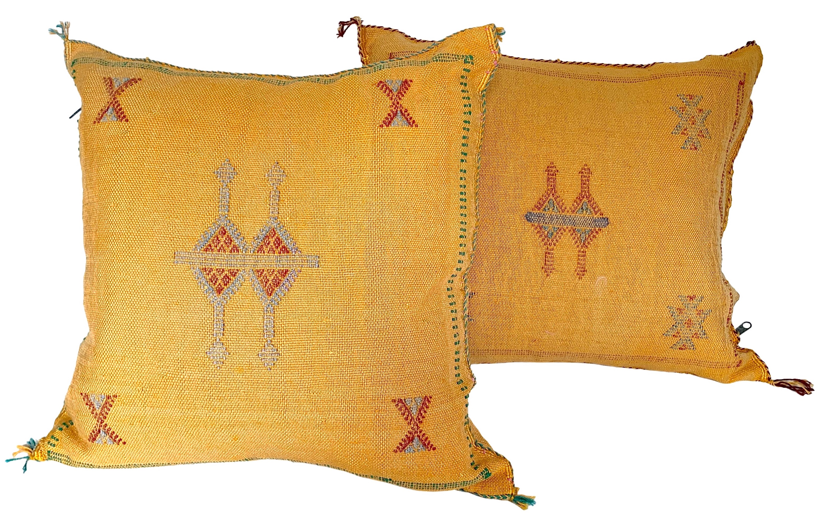 Moroccan Sabra Silk Pillows, Pair~P77659736