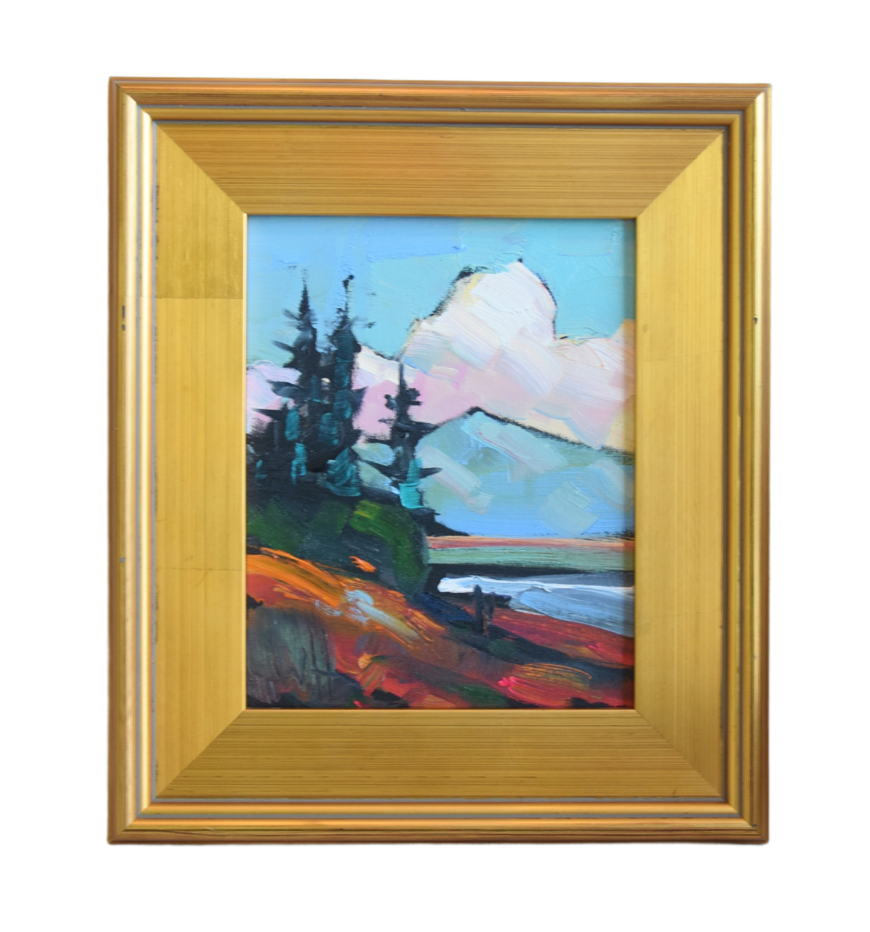 Wm. Hawkins Clouds & Landscape Painting~P77682451